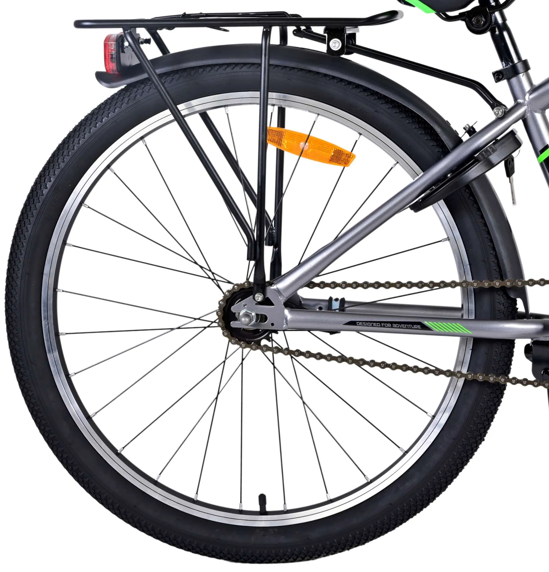dječji bicikl volare cross 24" tamno sivi - slika 5
