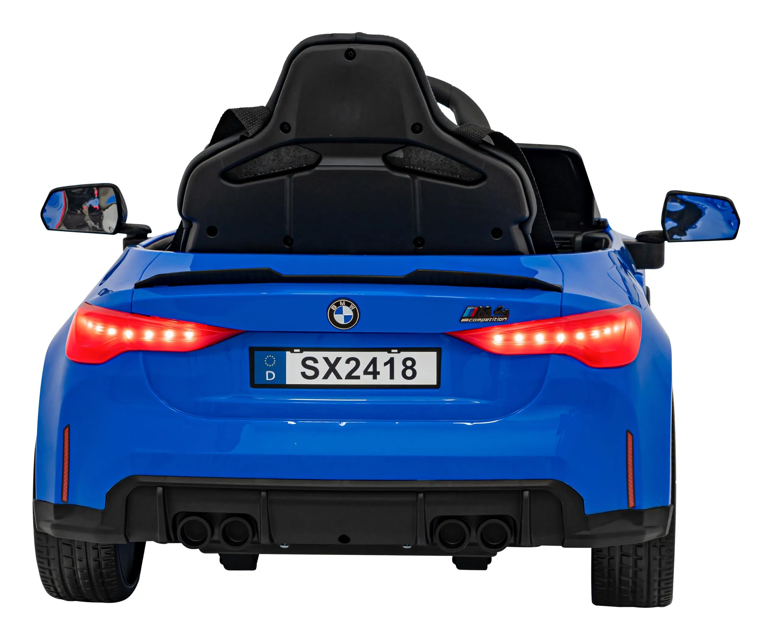automobil bmw m4 na akumulator plavi - slika 8