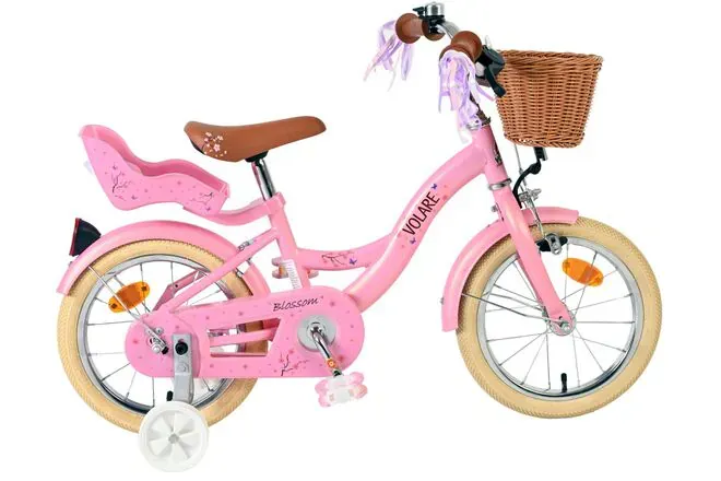 Volare dječji bicikl Blossom 14″ ružičaste boje - Pribislavec