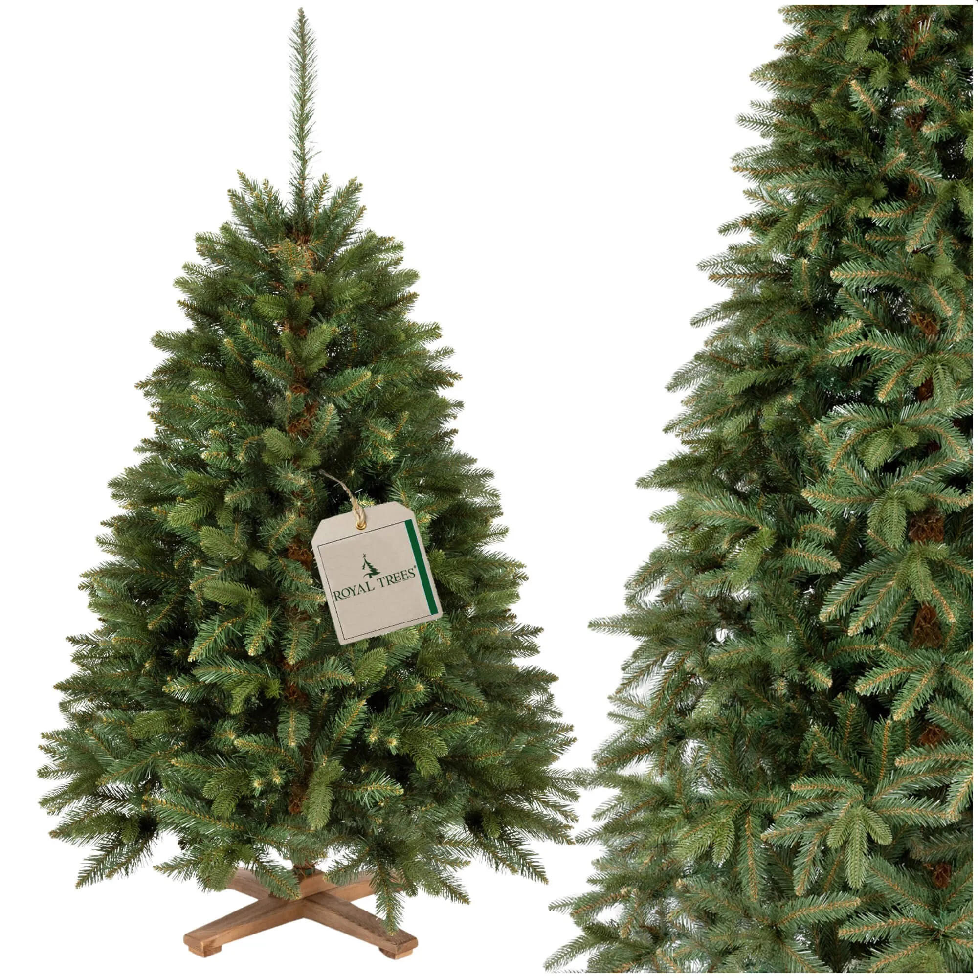 royal trees umjetno božićno drvce – sibirska jela pe premium 150 cm - slika 11