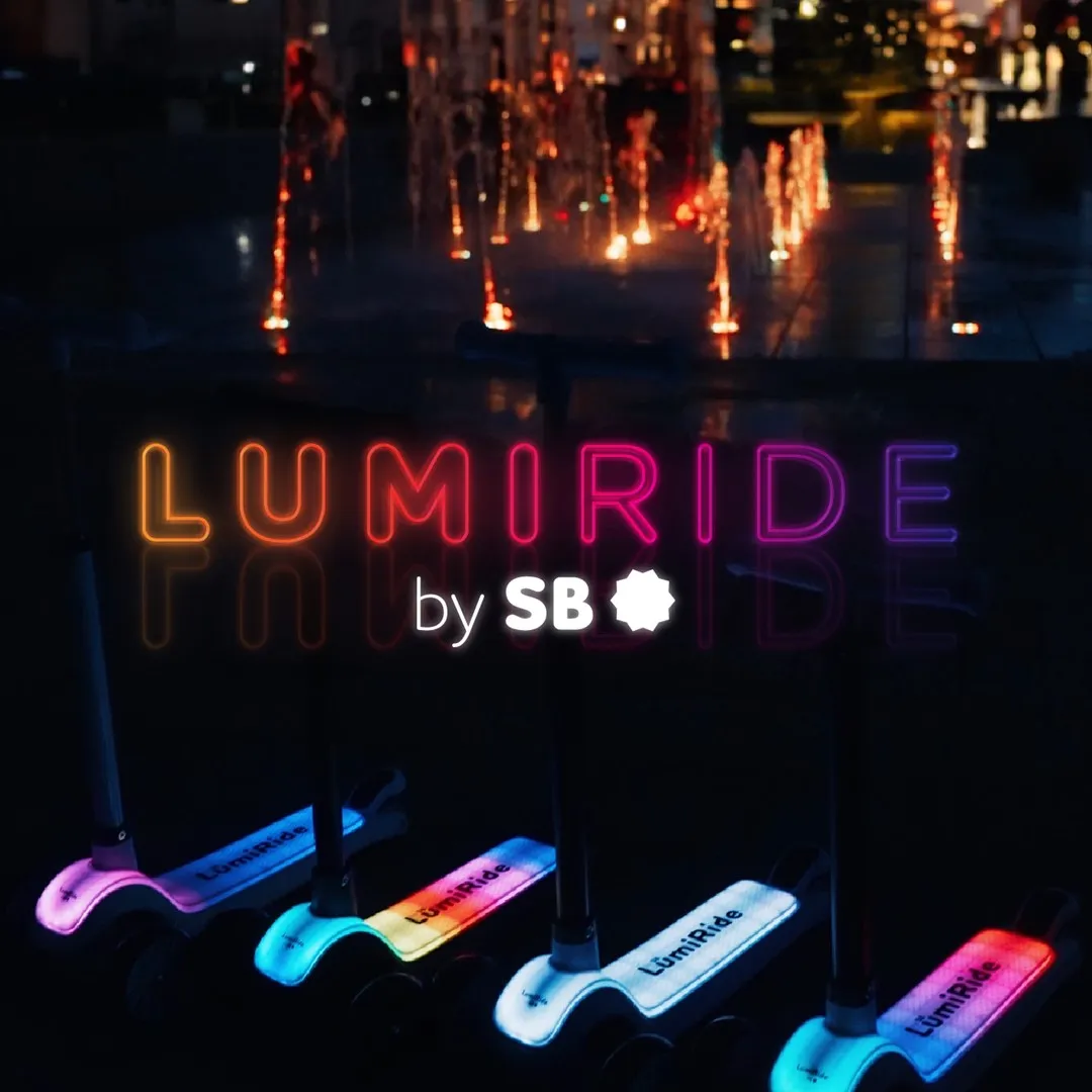lumiride led romobil na tri kotača za djecu plavi - slika 8