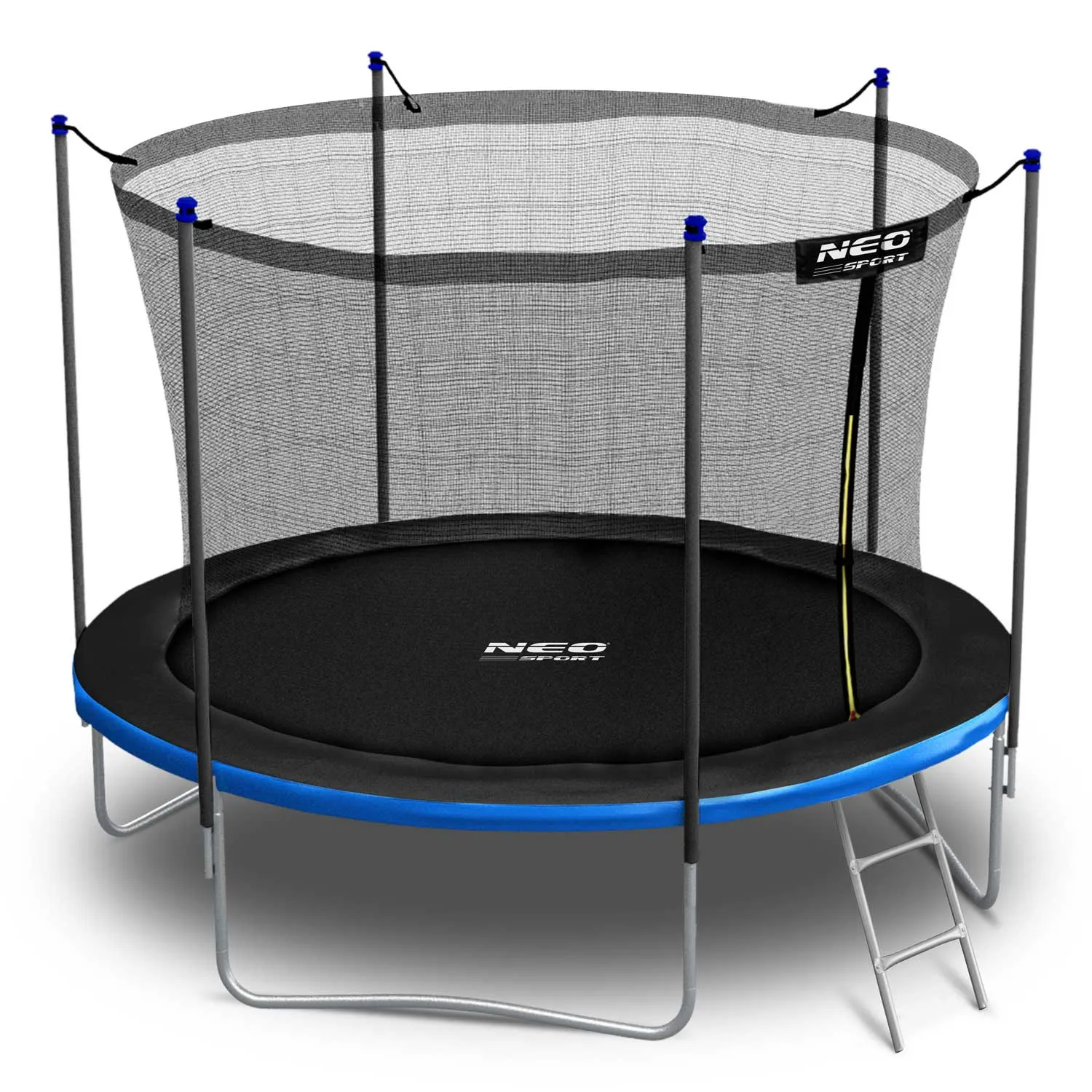 neo sport vrtni trampolin 252 cm (8ft) s unutarnjom mrežom i ljestvama - slika 3