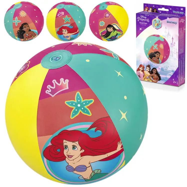 bestway lopta za plažu na napuhavanje 51cm 91042 princess - slika 2