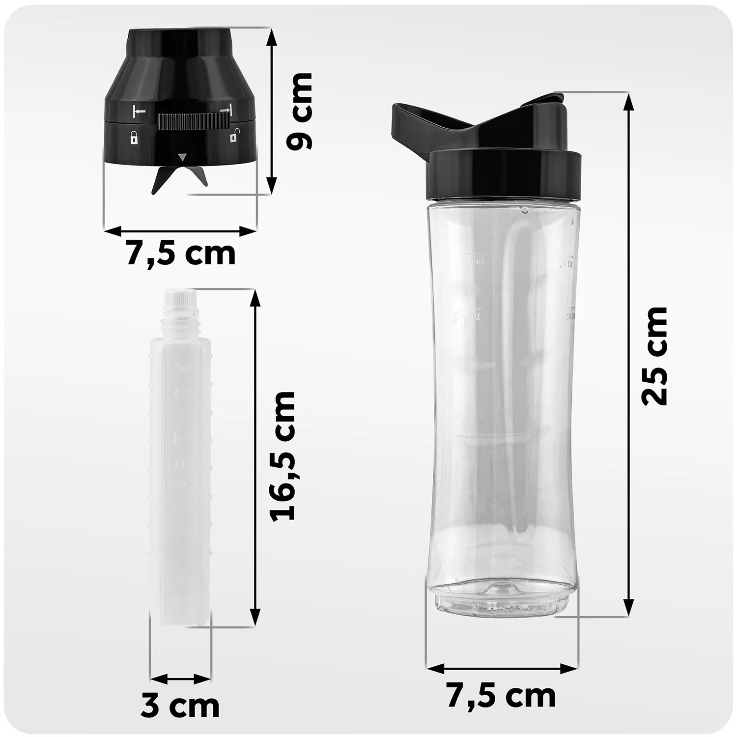 boca blendera 600 ml + uložak za hlađenje bd-755 berdsen - slika 4