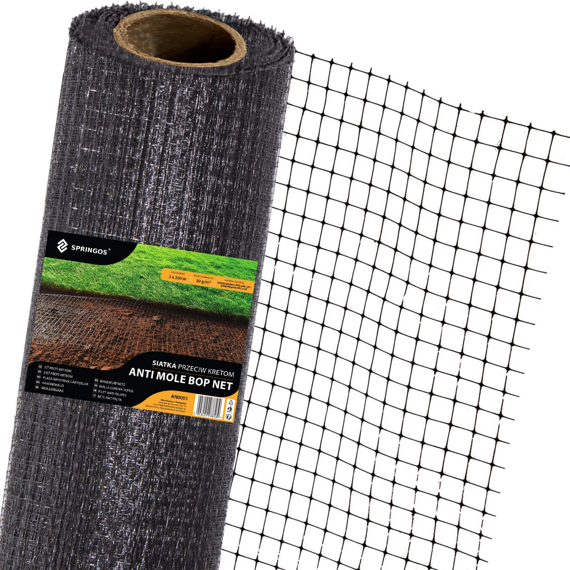 mreža protiv krtica 30 gsm 1 x 25 m - slika 4