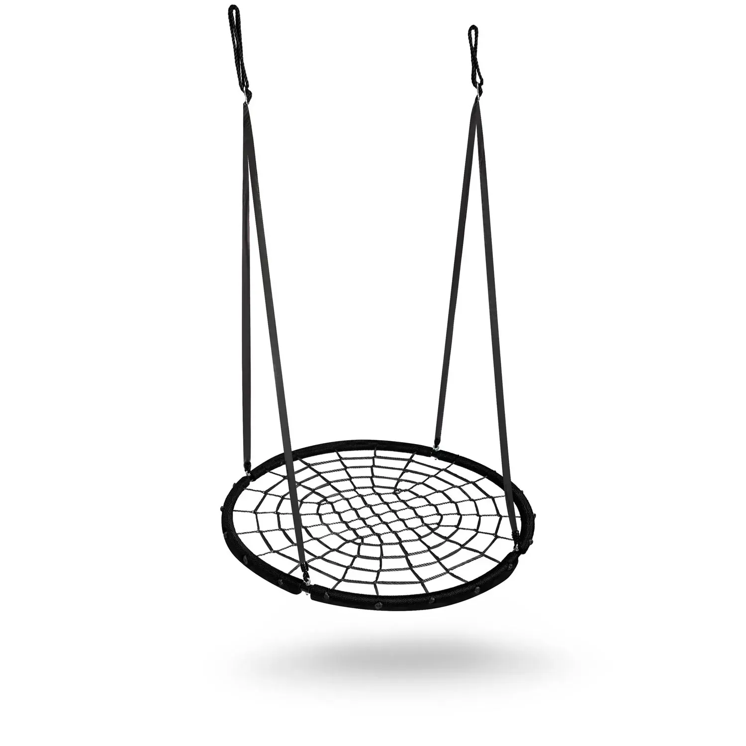 neo-sport pletena ljuljačka rodino gnijezdo, 100 cm, crna - slika 8