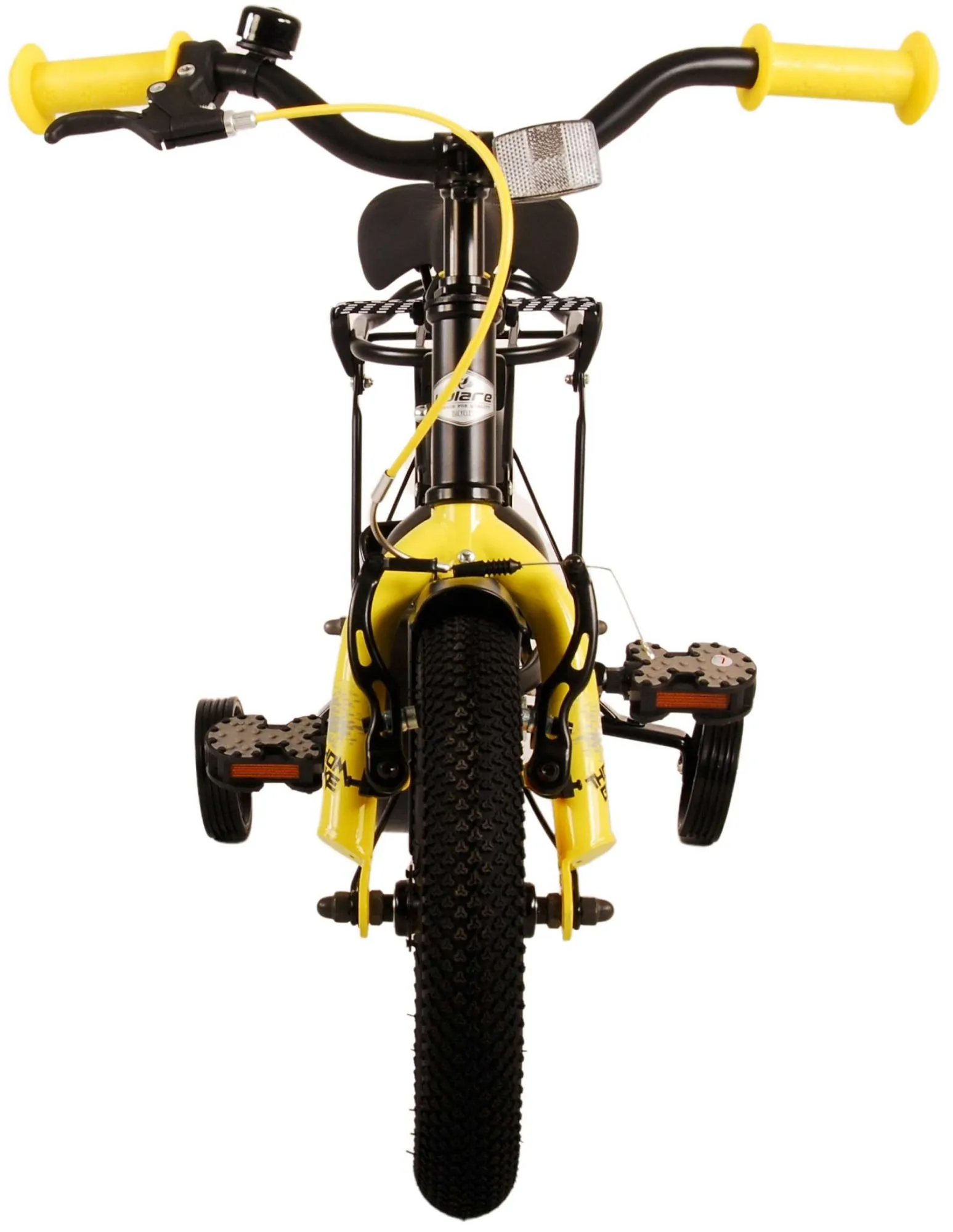 volare dječji bicikl thombike 12" crno-žuti - slika 11