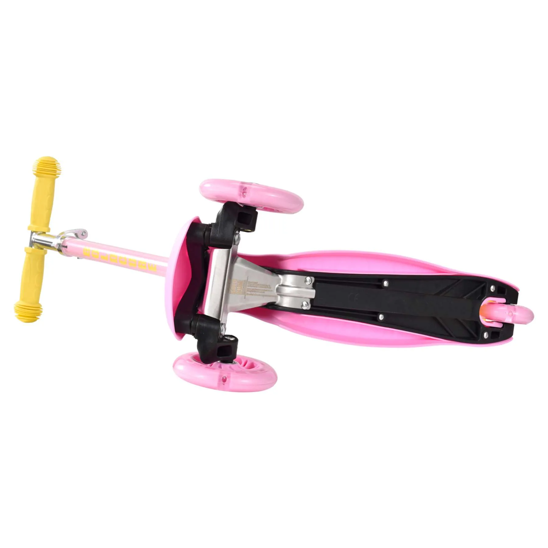 boldcube sklopivi mali romobil s tri kotača, pink - slika 7