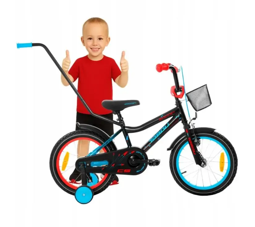 Tabou dječji bicikl Rocket 16" CS crno plavi - Pribislavec
