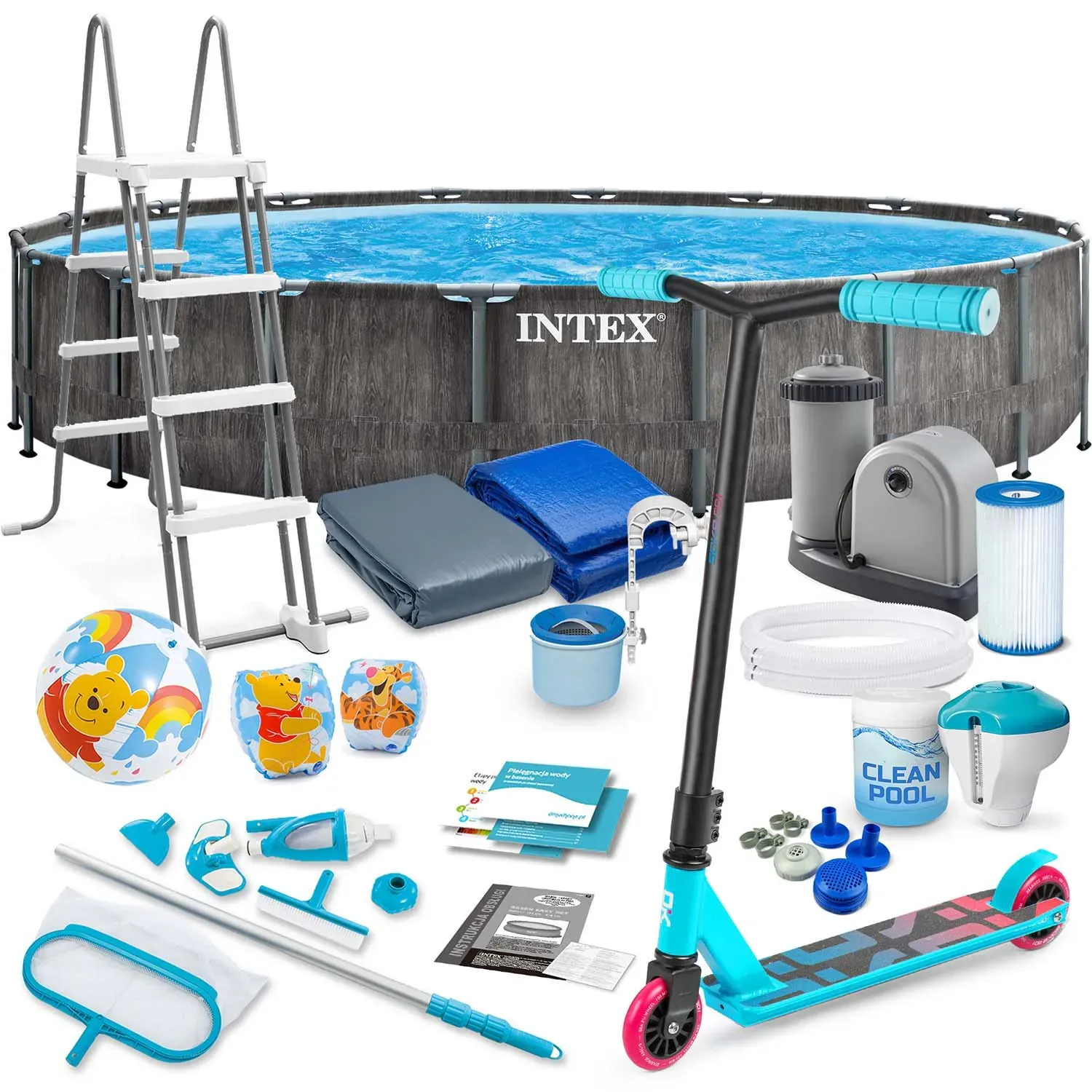 intex vrtni bazen 549 x 122 cm 21u1+ gratis romobil - slika 2