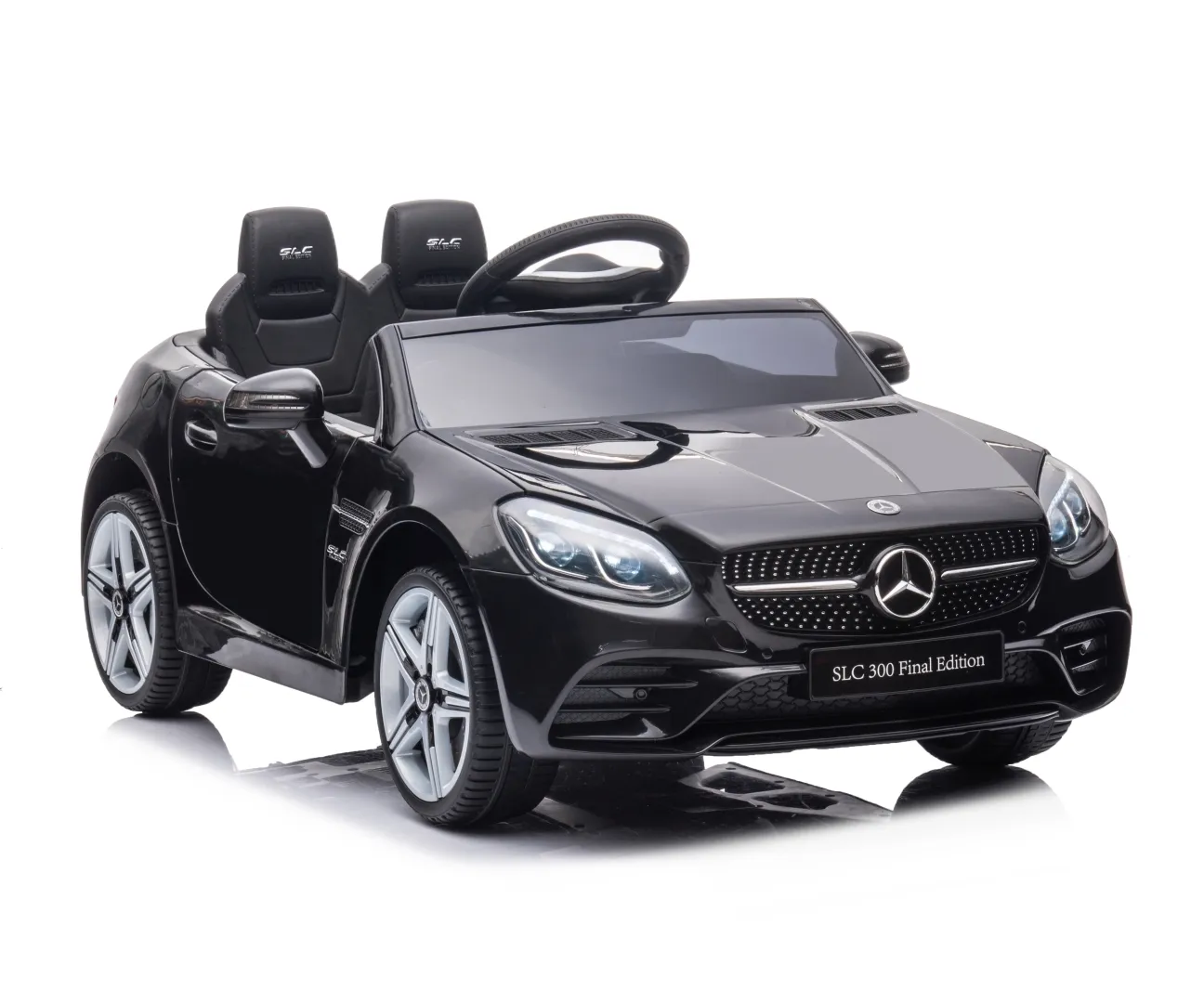mercedes-benz slc black vozilo na akumulator - slika 3