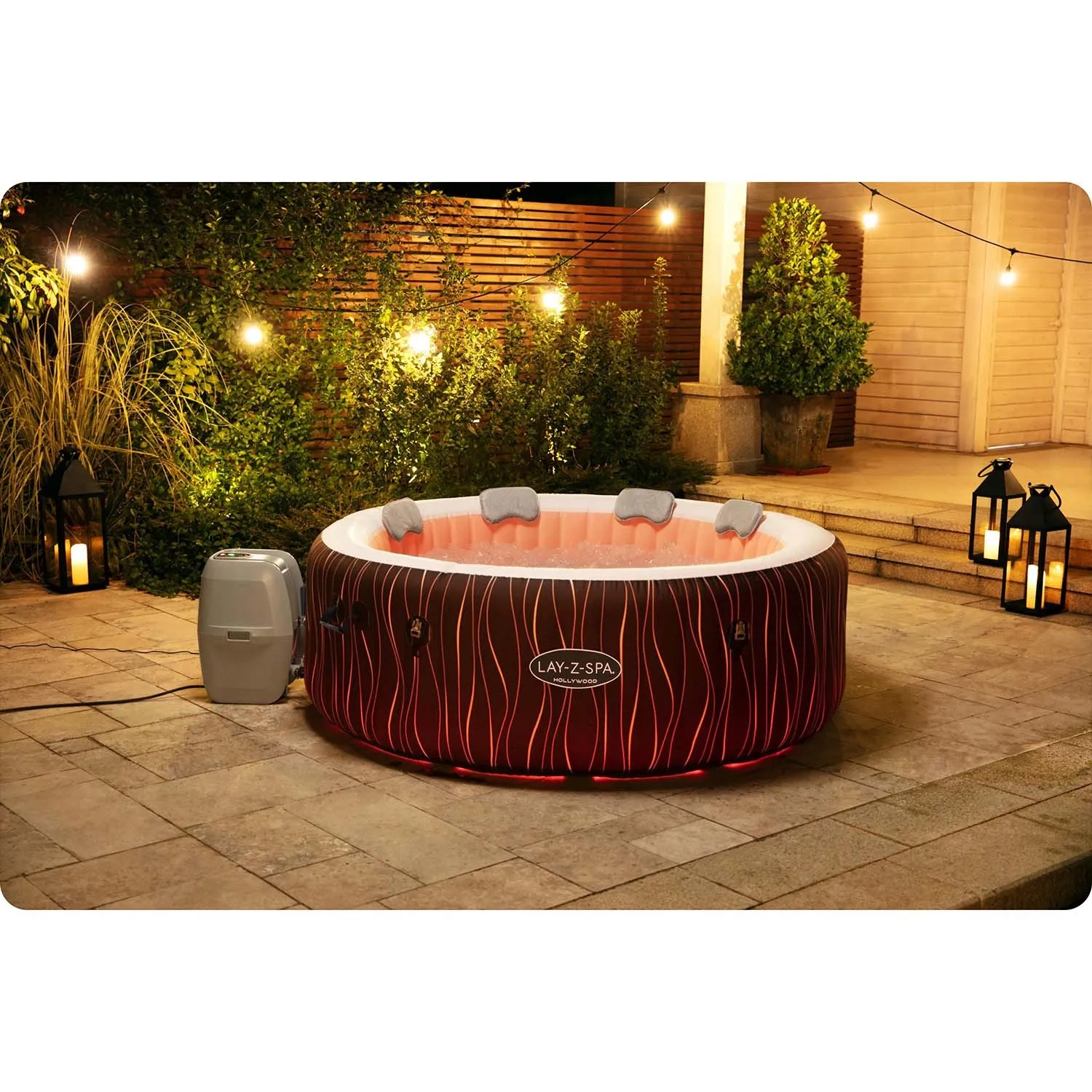 lay-z holivudski spa na napuhavanje za 6 osoba bestway 60059 - slika 6