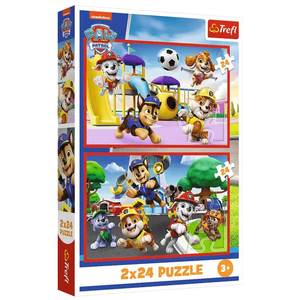 Slagalica - 2x24 - Paw Patrol Dan igre - Trefl 34434 - Pribislavec