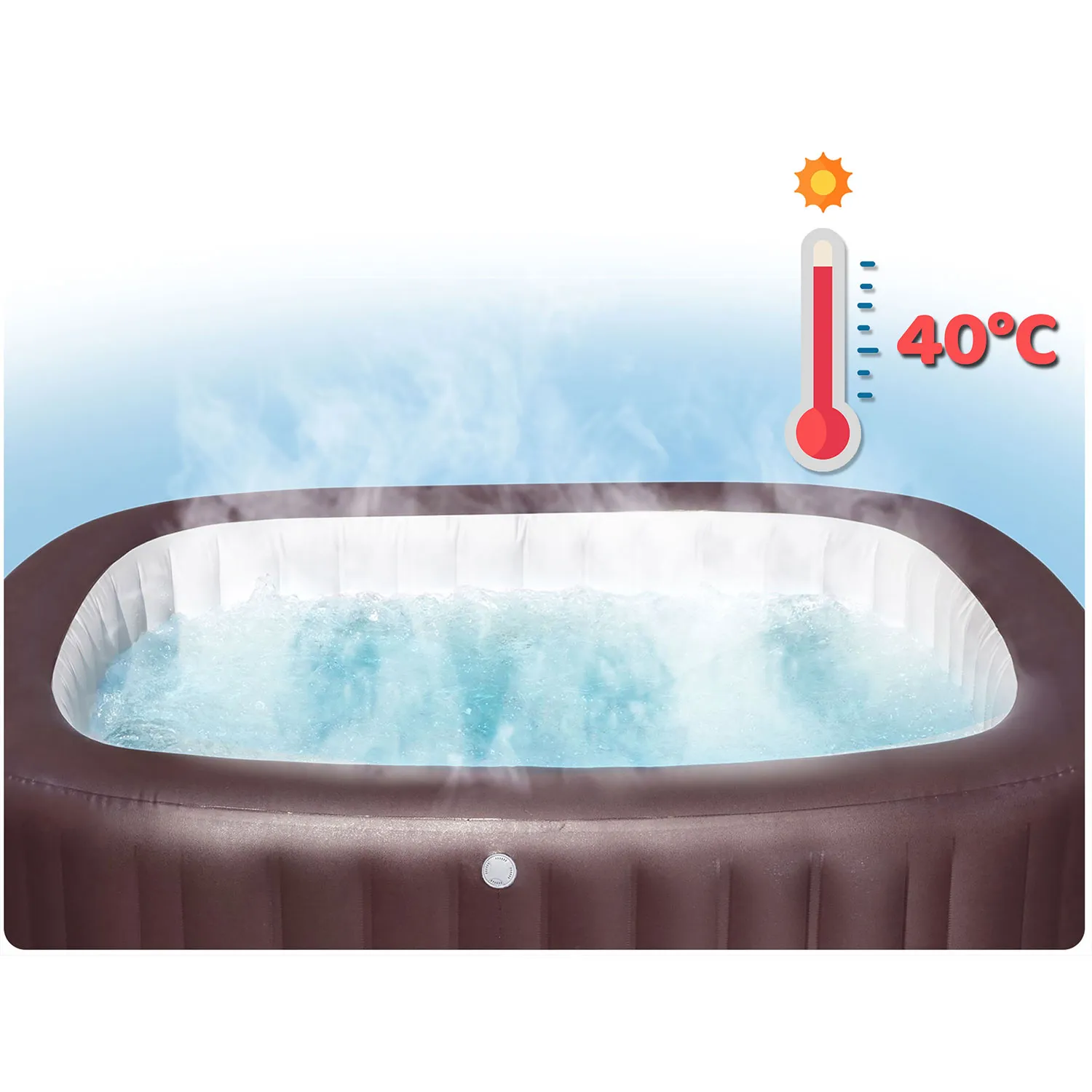 lay-z maldives pro spa na napuhavanje za 7 osoba bestway - slika 9