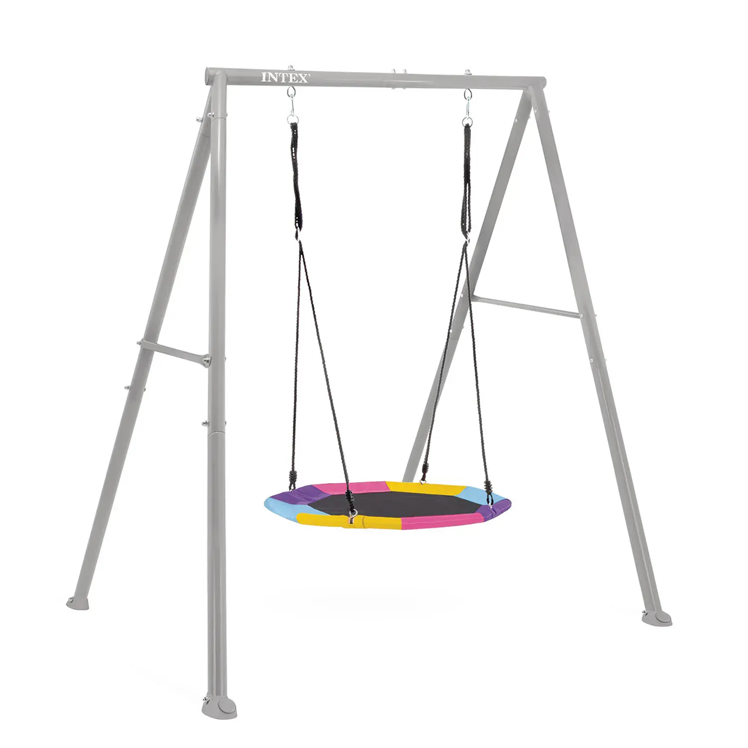 intex ljuljačka gnijezdo roda šarena 235 cm x 201 cm x 200 cm - slika 3