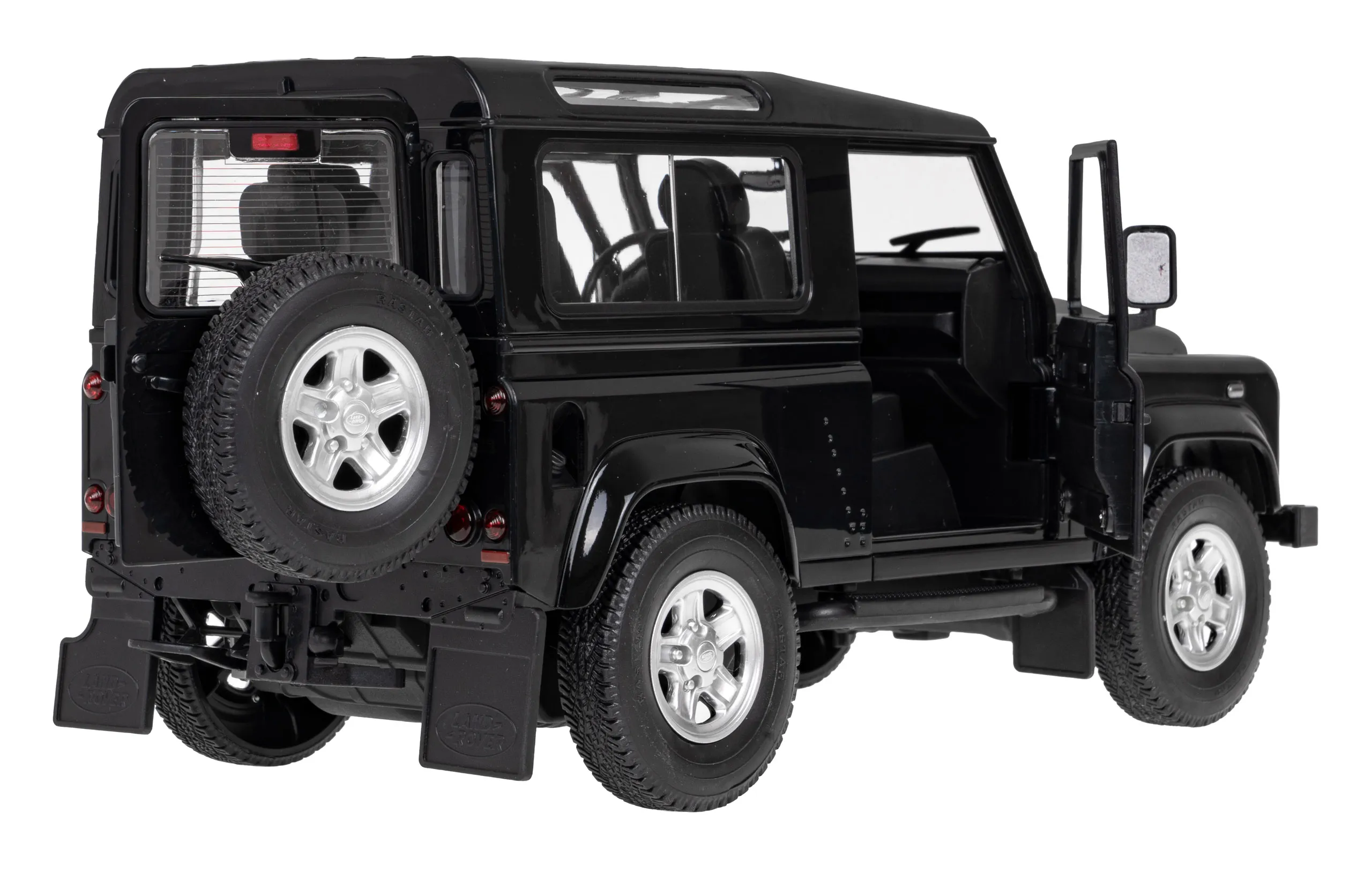 rastar land rover defender 1:14 na daljinsko upravljanje crni - slika 5