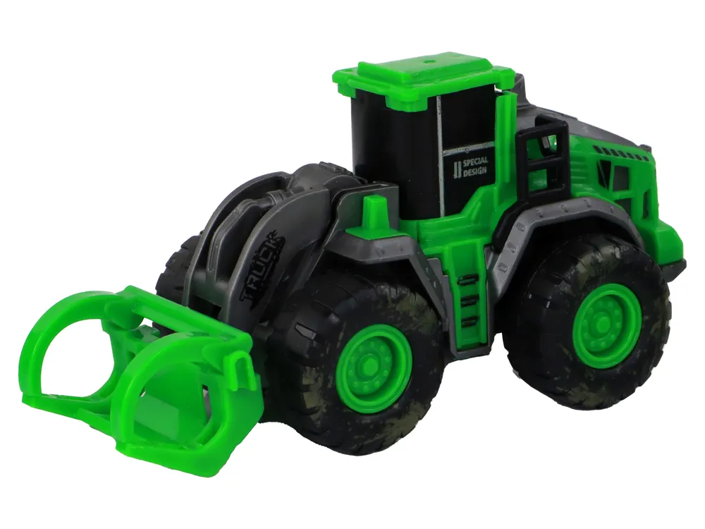 set poljoprivrednih traktora zeleni - slika 4