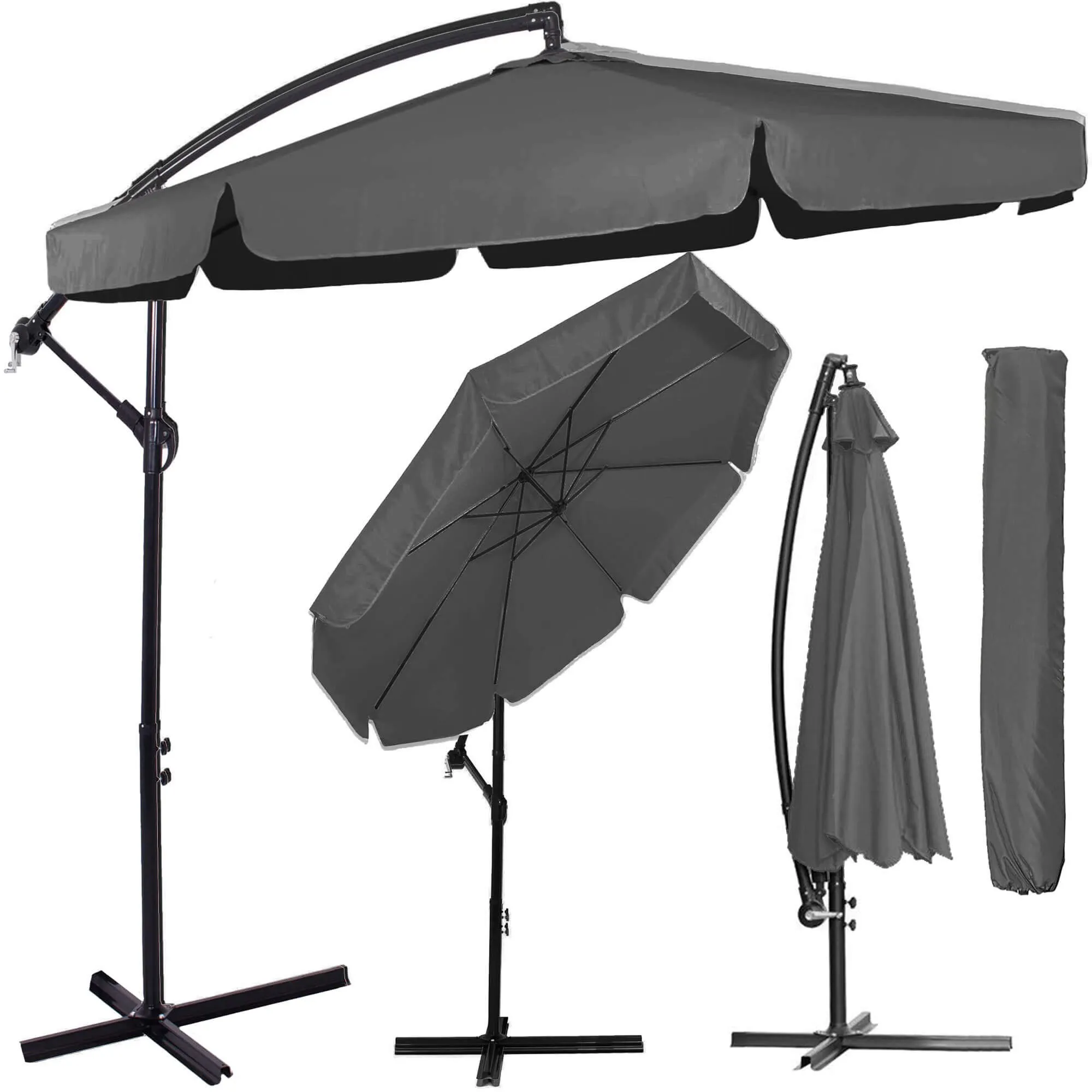 vrtni suncobran 350 cm - slika 11