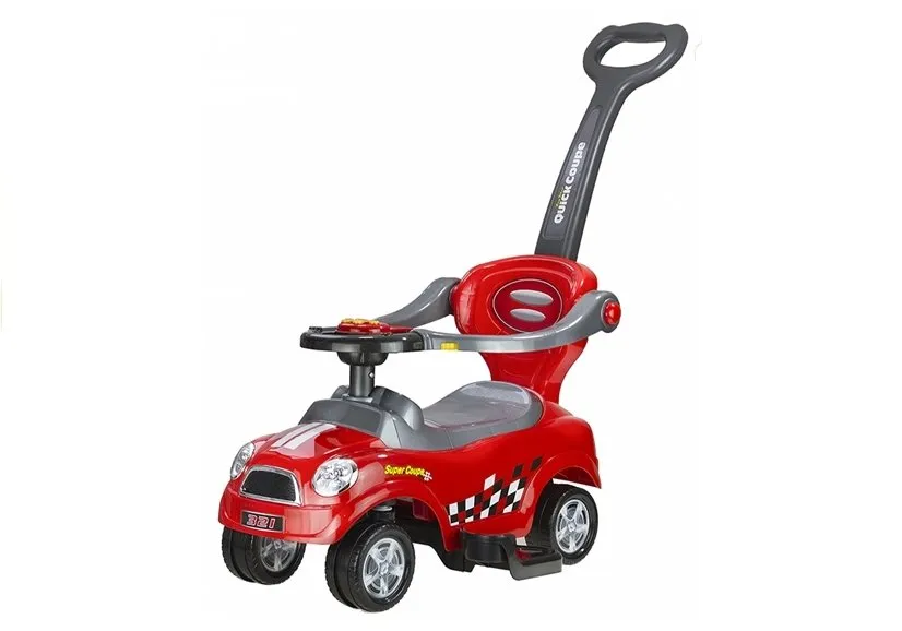 dječja guralica auto coupe crveni - slika 4