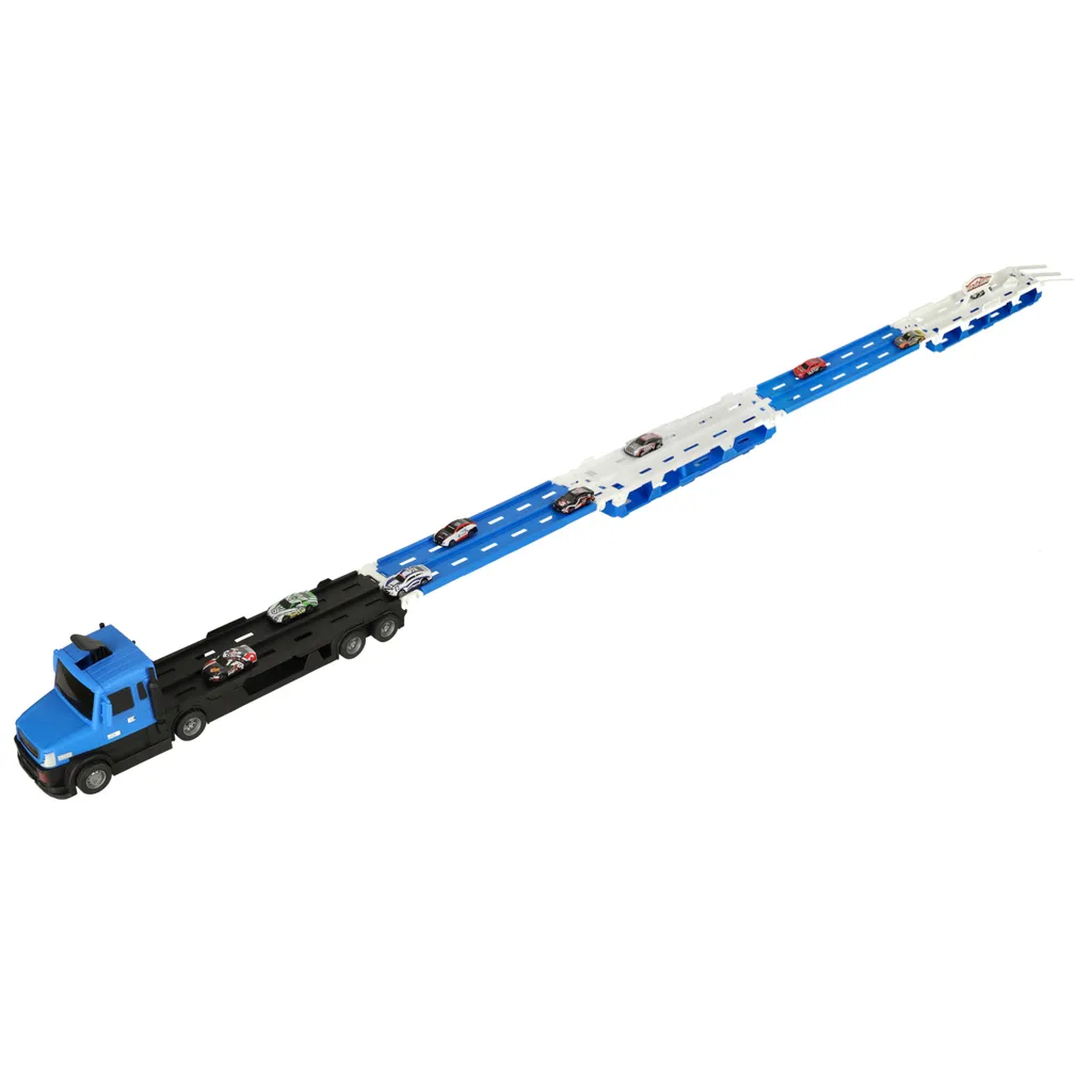 kamion transporter auta xxl - plavi - slika 6