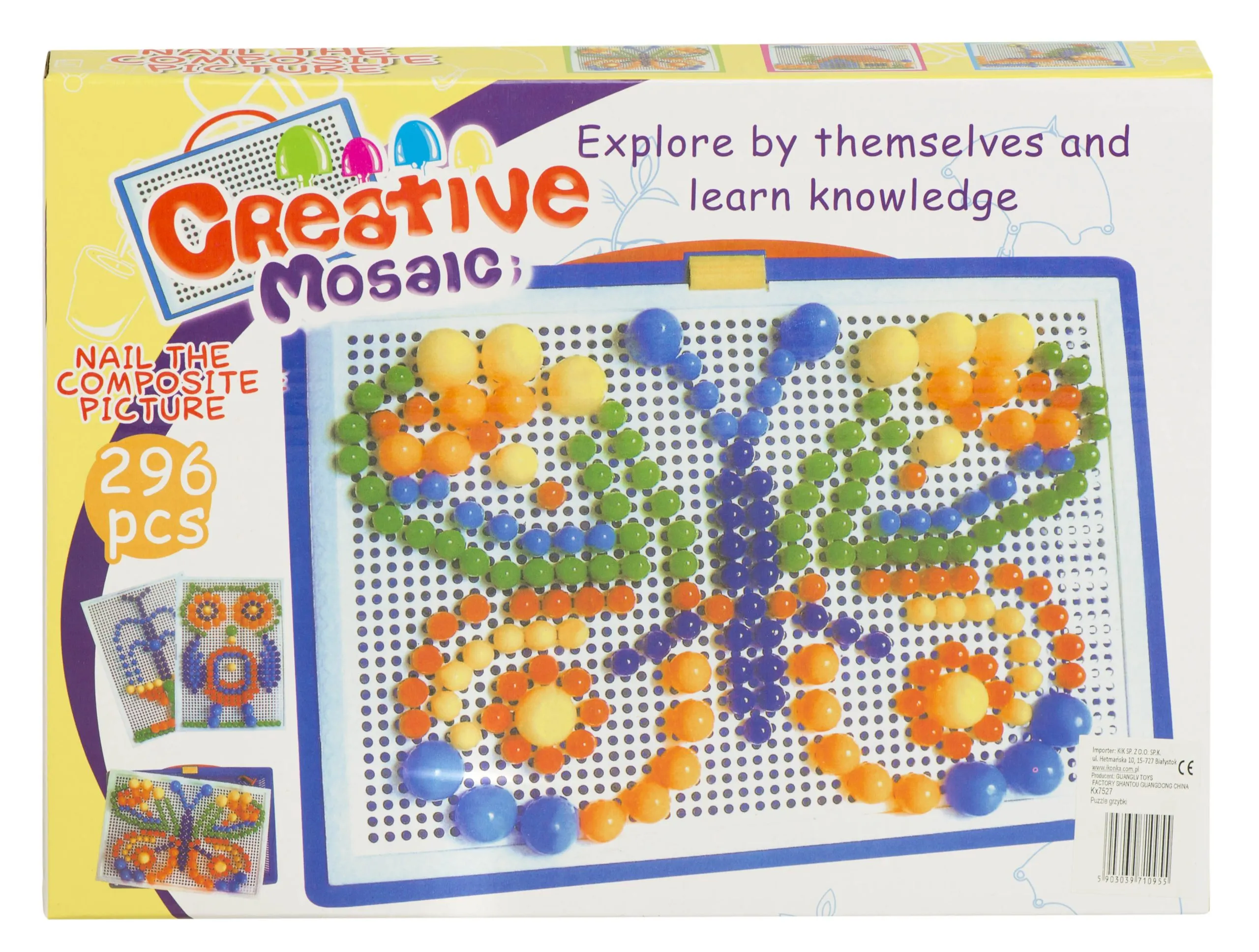 montessori puzzle gljive 296 komada - slika 10