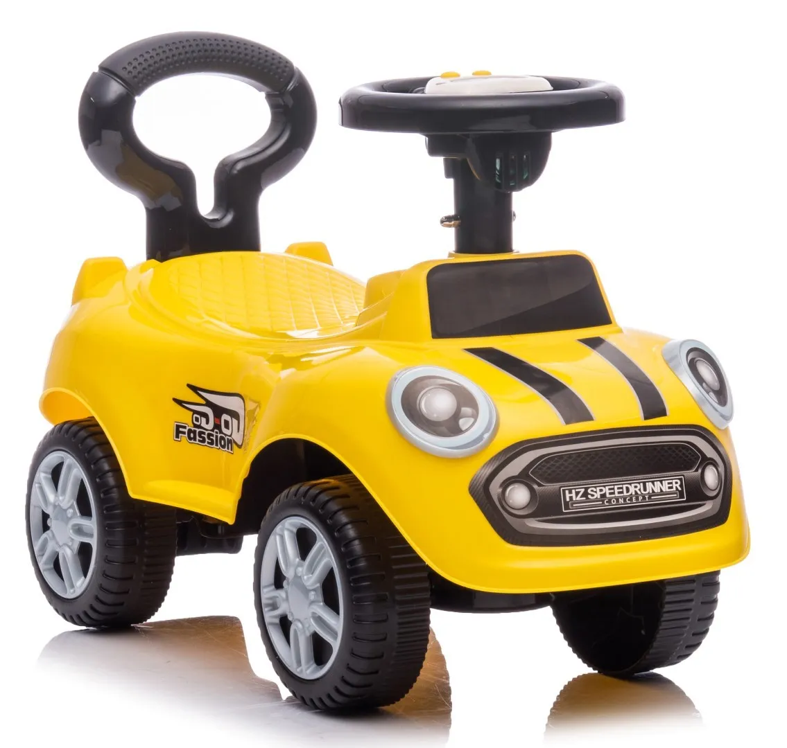 dječji auto guralica go go žuti - slika 6