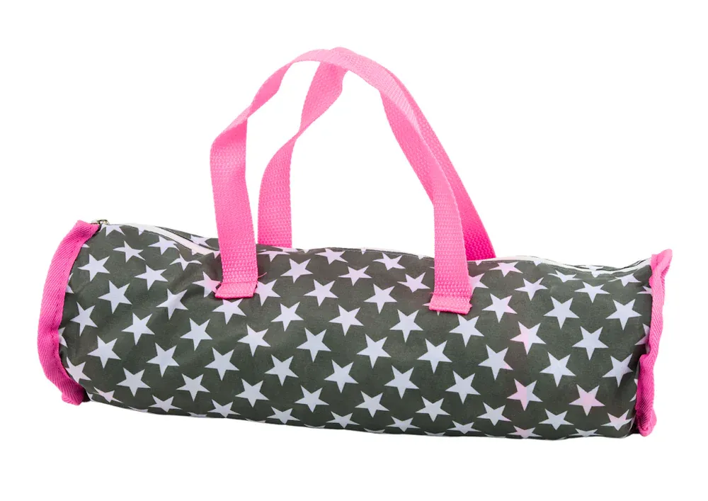 zvjezdani krevet za lutke alice grey, pink - slika 3
