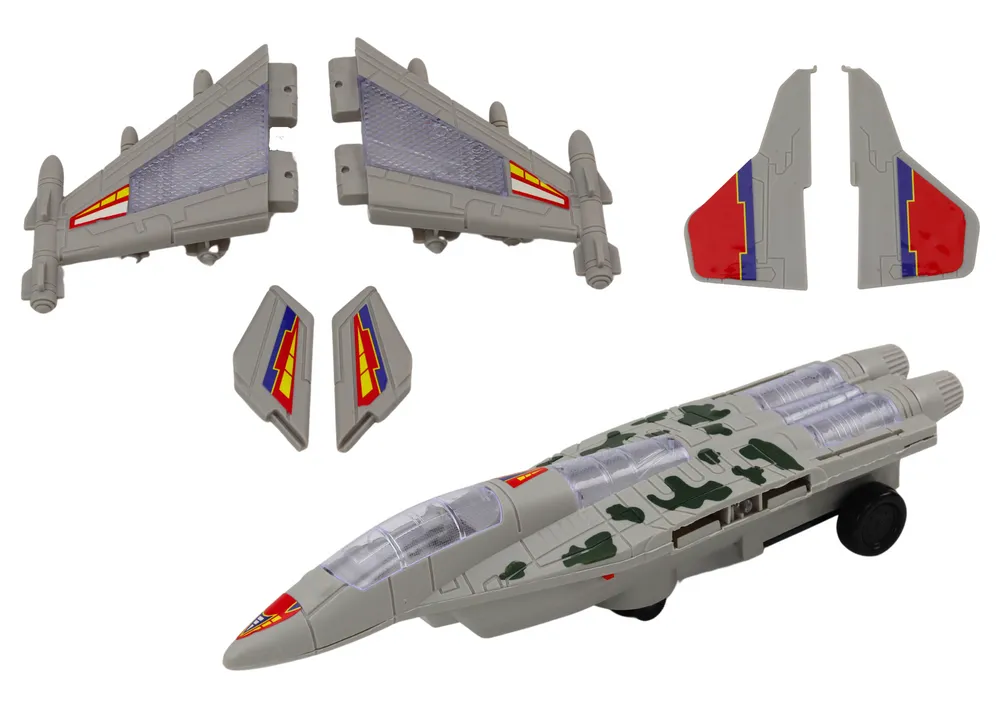 vojni borbeni avion f35 sivi - slika 4