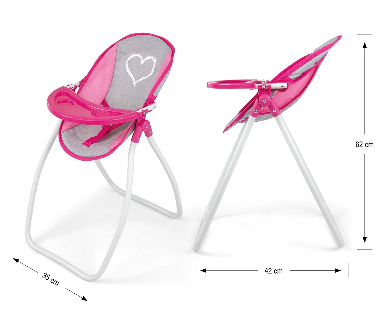 milly mally 3u1 set elsa pink - slika 3