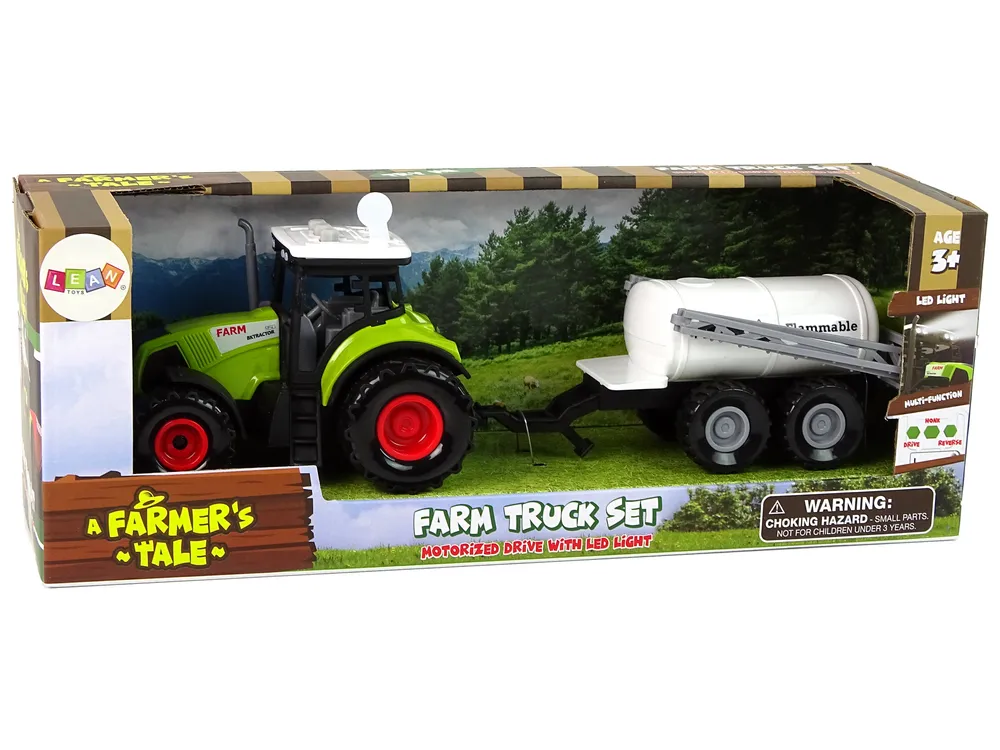 traktor s bijelom cisternom - slika 6