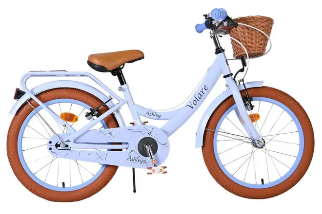 volare dječji bicikl 18″ ashley pastelno plave boje, dvije ručne kočnice - slika 2