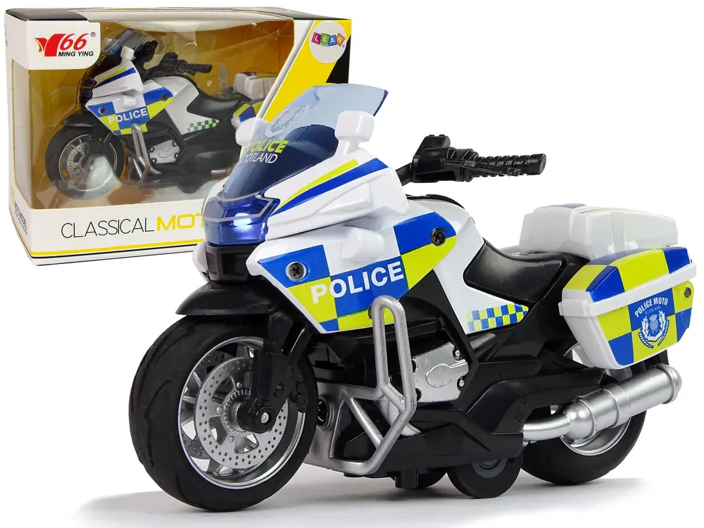 policijski motor 1:14 na frikcijski pogon - slika 2