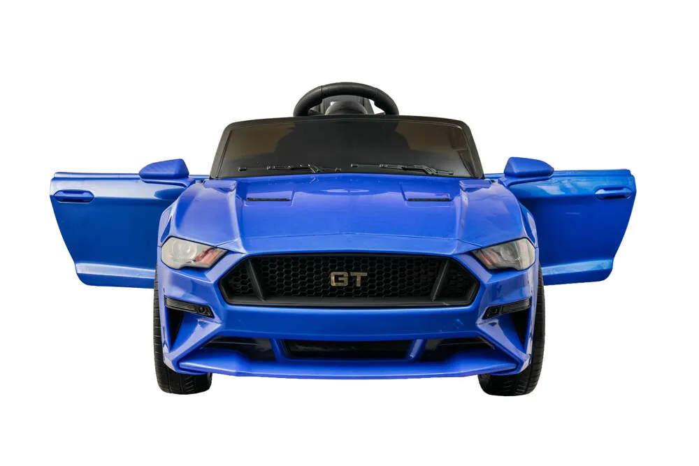 automobil na akumulator gt mustang plavi - slika 3