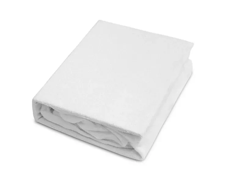 plahta od frotira 140x70cm bijela - slika 1