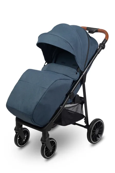caretero dječja kolica elma - jeans plava - slika 6
