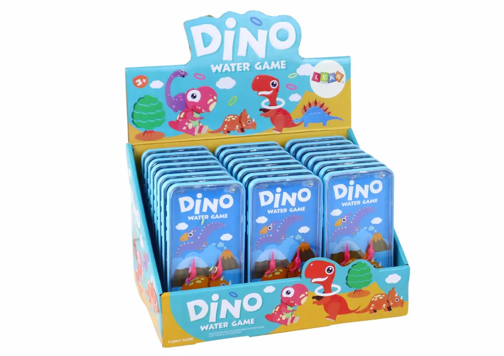 vodena arkadna igraća konzola s motivima dinosaura plava - slika 3