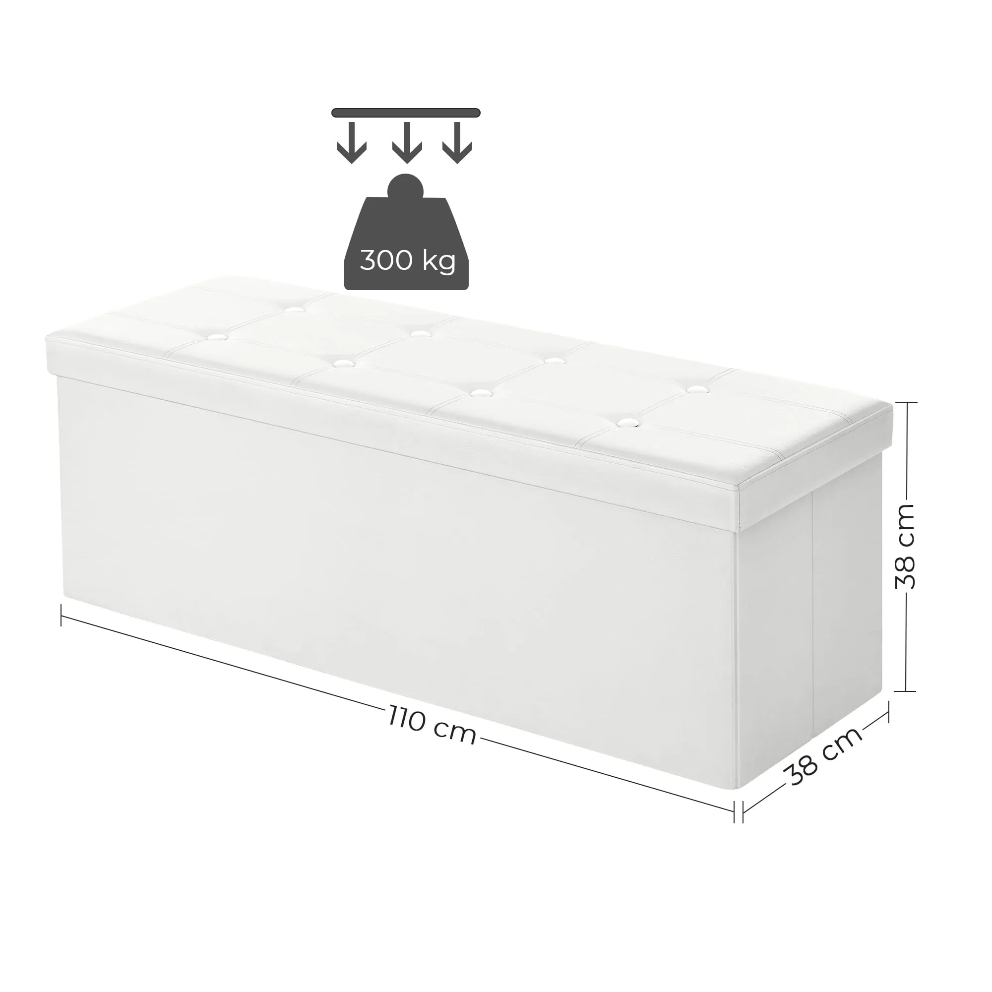 tabure 110 x 38 x 38 cm- lsf702v1 - slika 7
