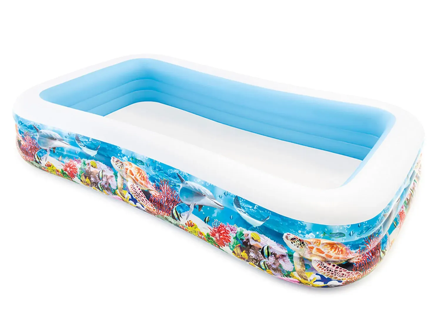 bazen na napuhavanje s ribom 305 x 183 x 56 cm intex 58485 - slika 2