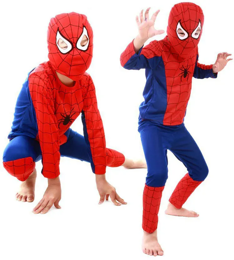 spiderman kostim veličina l 120-130cm - slika 2