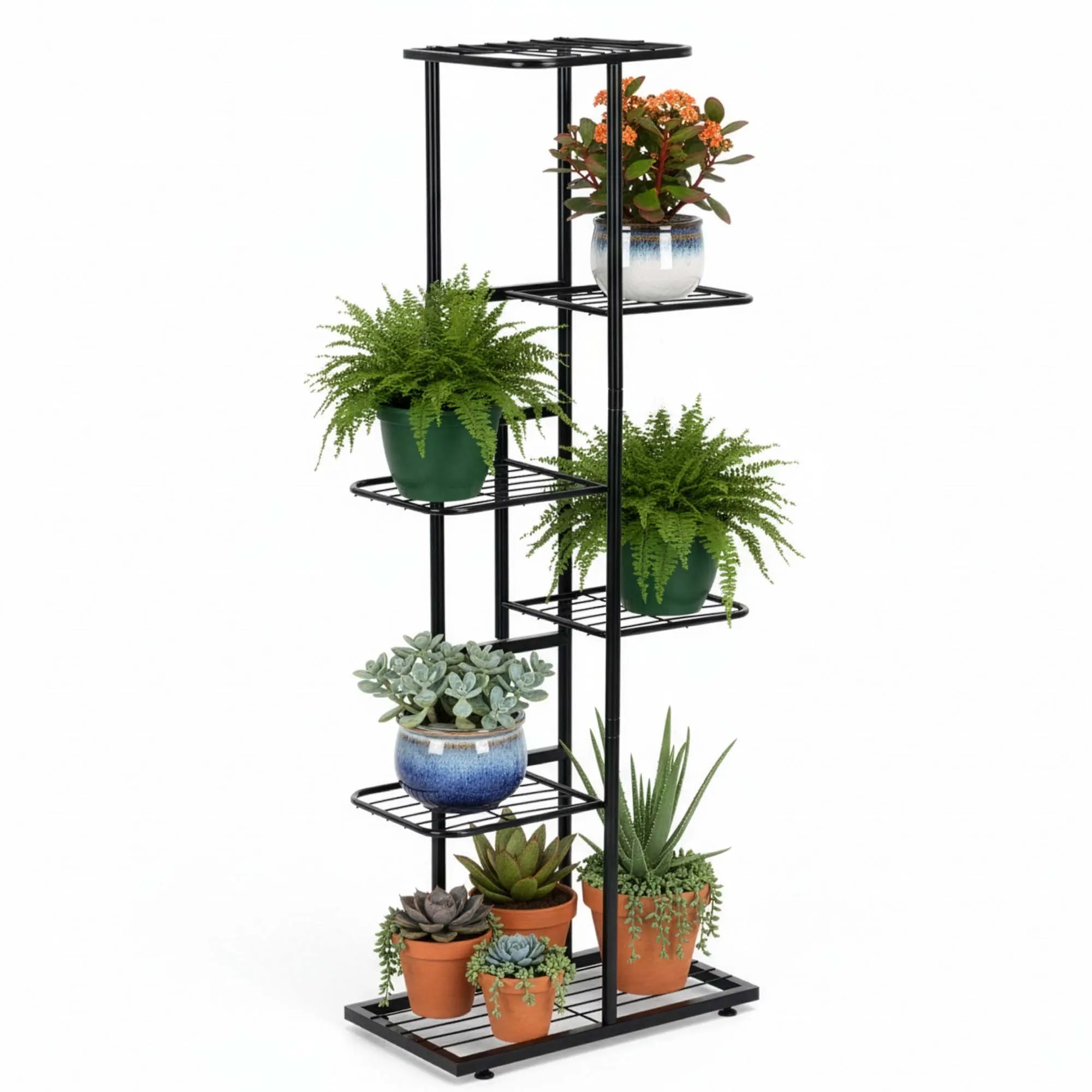 metalni stalak za cvijeće 105 x 44,5 x 22,5 cm - slika 3