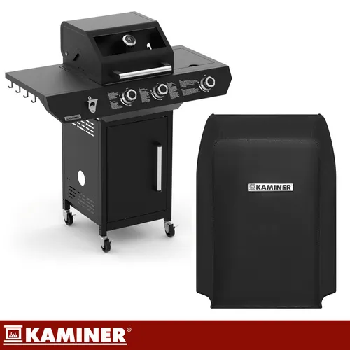 kaminer plinski roštilj 2+1 10kw varen black 3.0 - slika 4