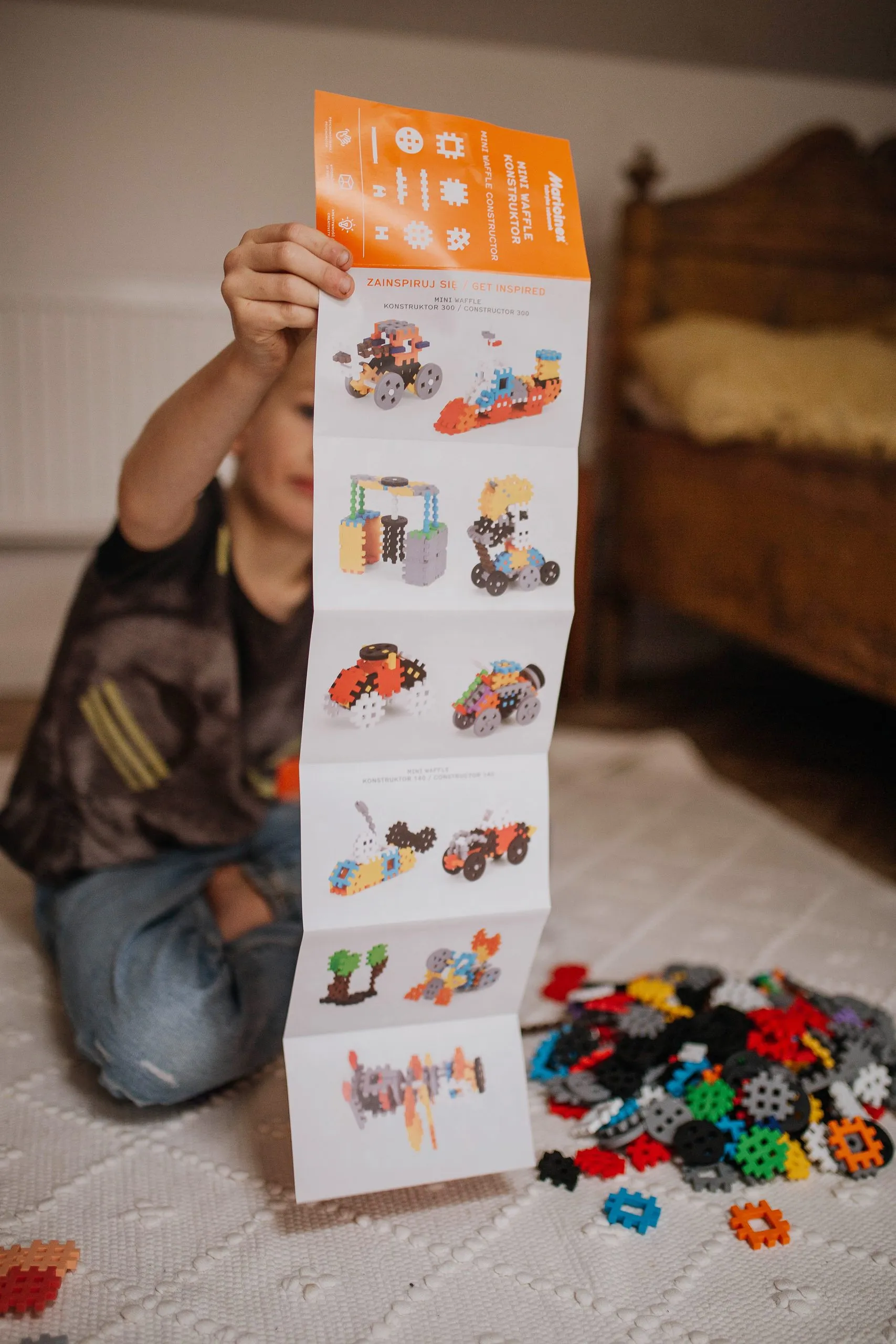 marioinex set mini waffle konstruktor 300kom. - slika 5