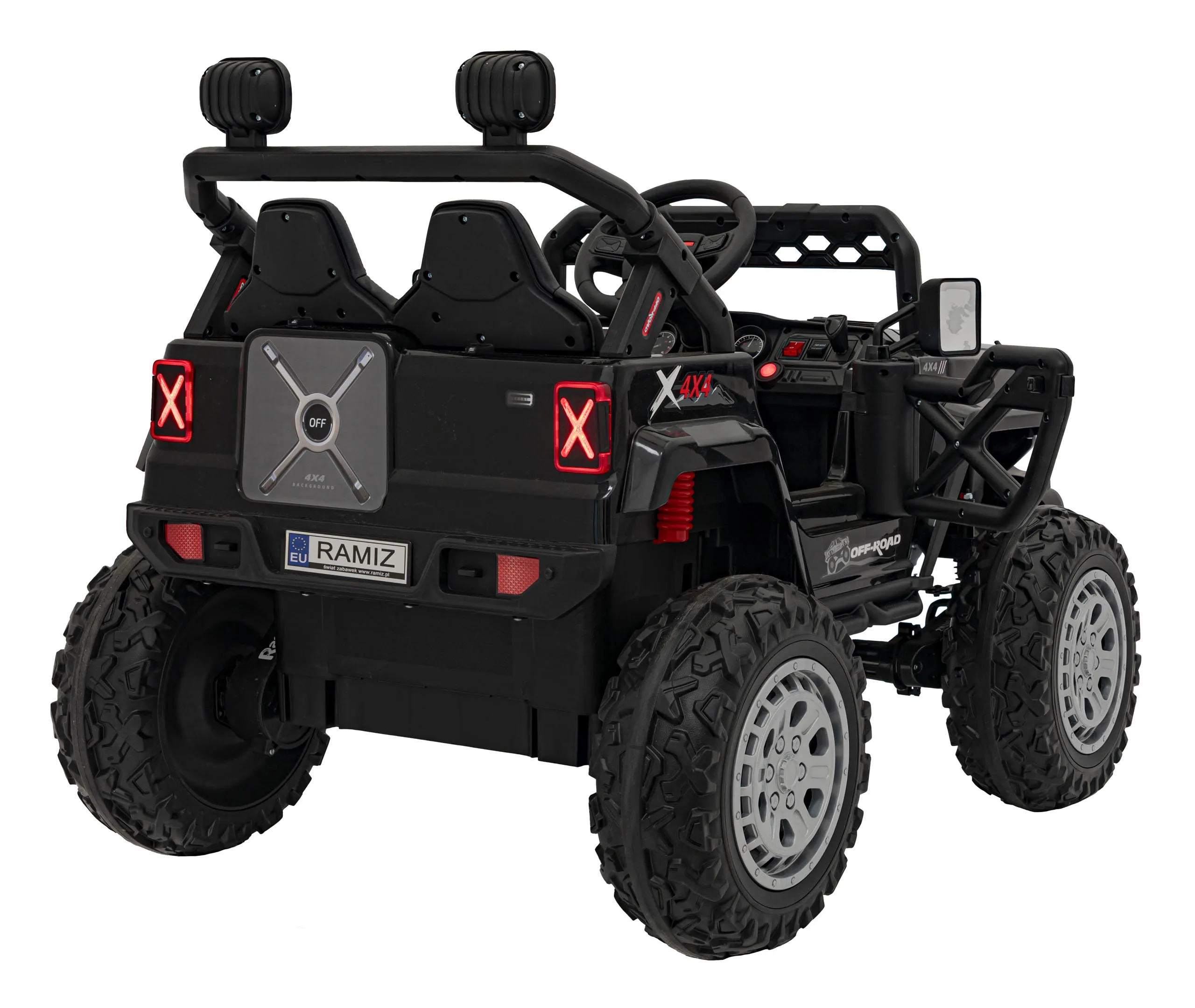 off-road, auto na akumulator, crni - slika 8