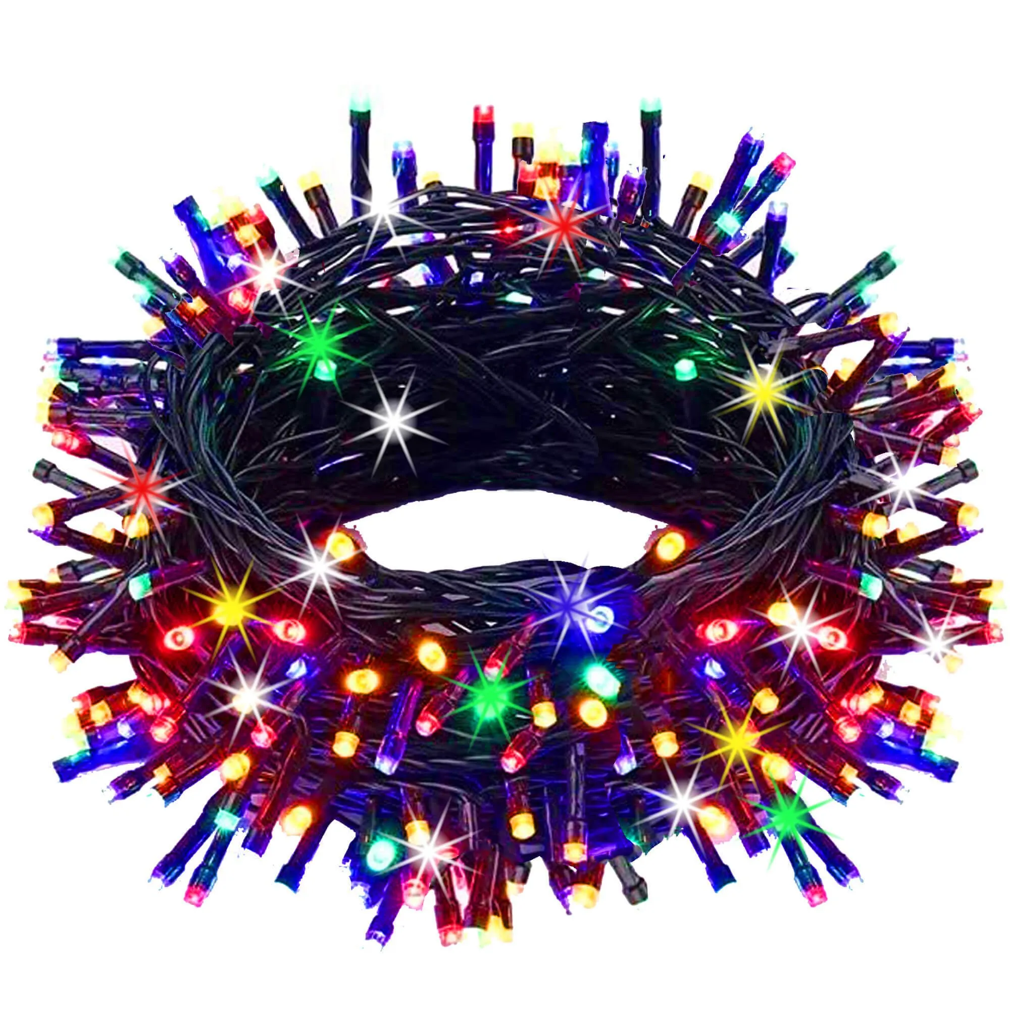 lampice za božićno drvce 300 led dioda višebojne - slika 9