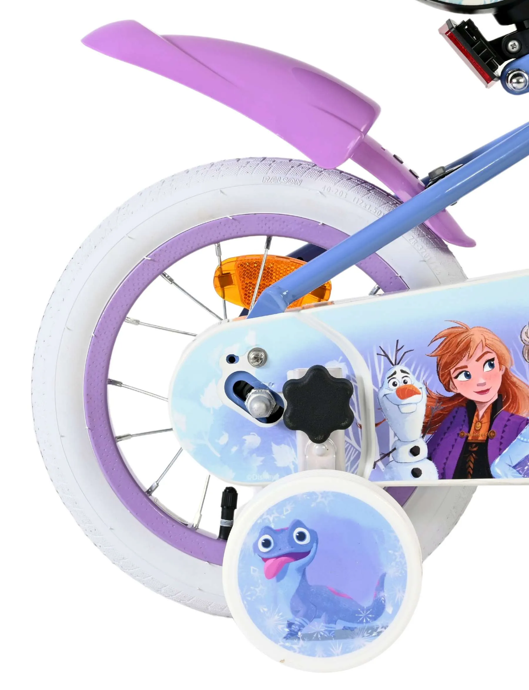 volare dječji bicikl disney frozen 2 12″ plavo-ljubičaste boje - slika 3