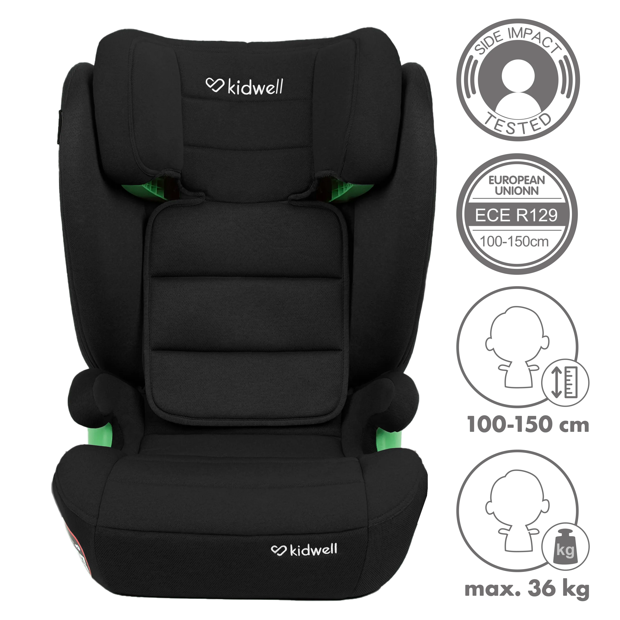 weston crna autosjedalica - slika 3