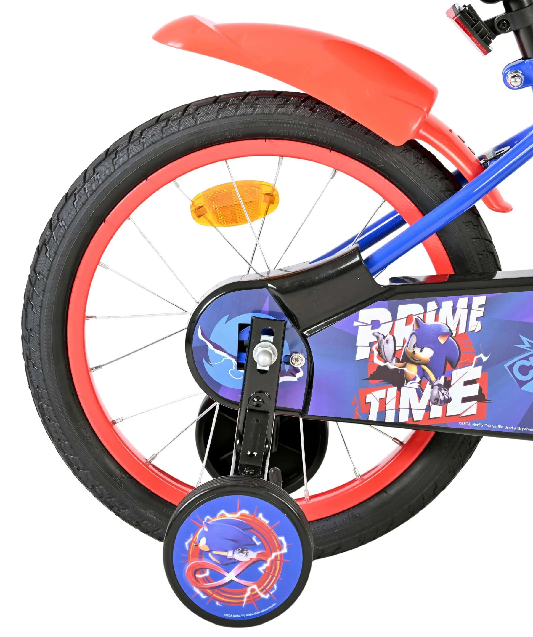 volare dječji bicikl sonic 16″ plave boje - slika 3