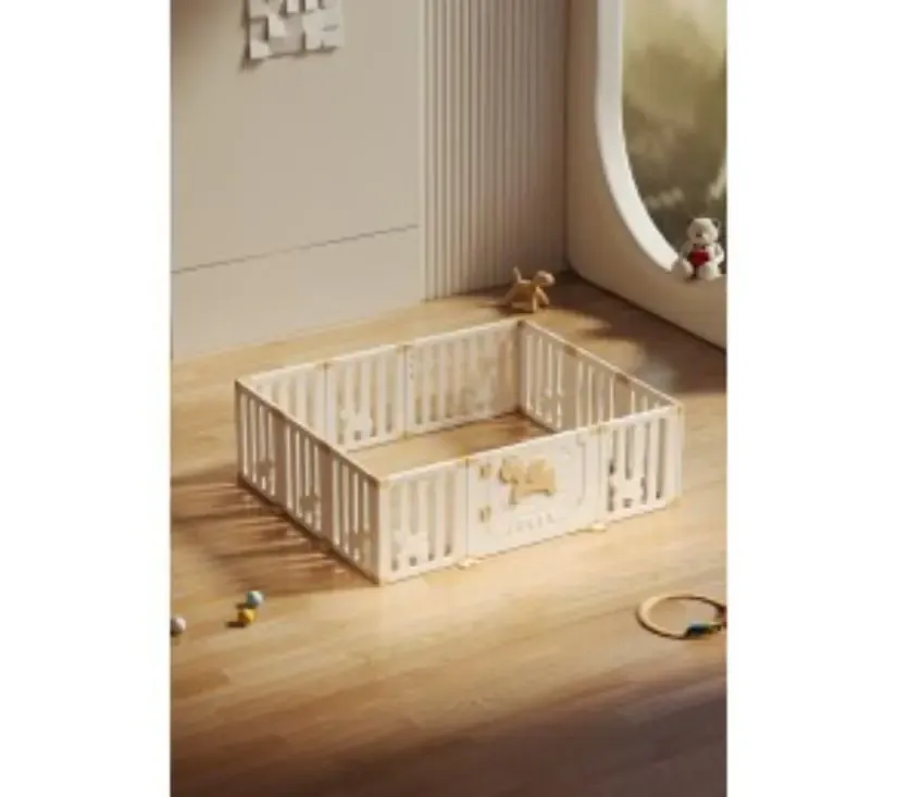 mamakids modularni vrtić za djecu „koš“ – sivi, suhi bazen - slika 9
