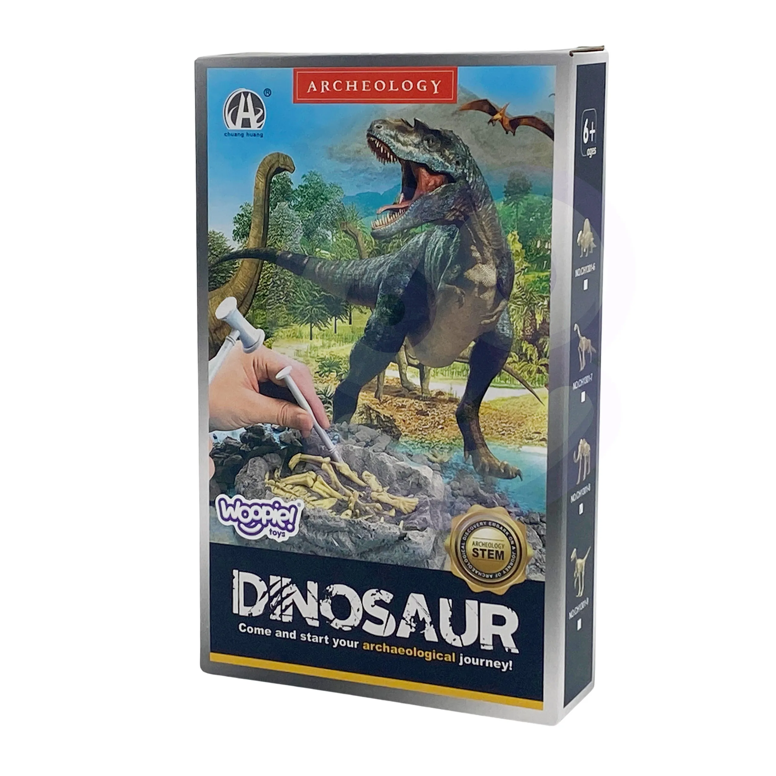 woopie kreativna igračka arheološka iskopavanja kostura dinosaura - slika 8