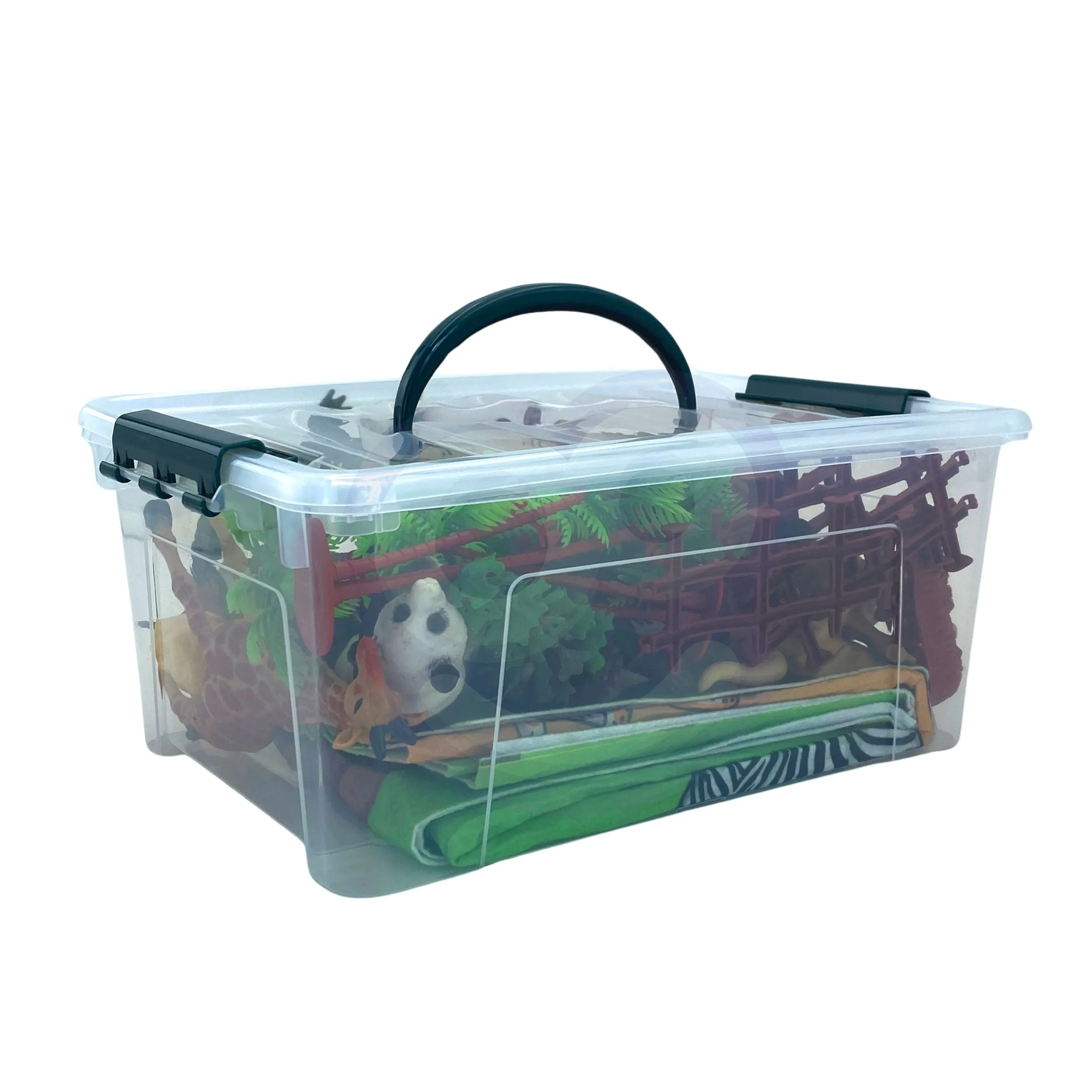 woopie set figurica safari + podloga 24 kom - slika 3
